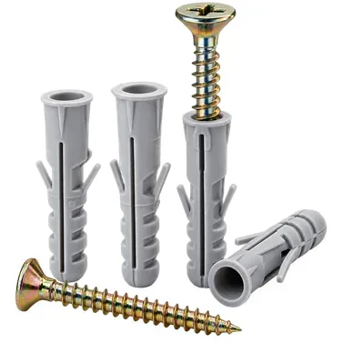 6mm wall plugs with a screw