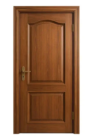 Panelled timber door